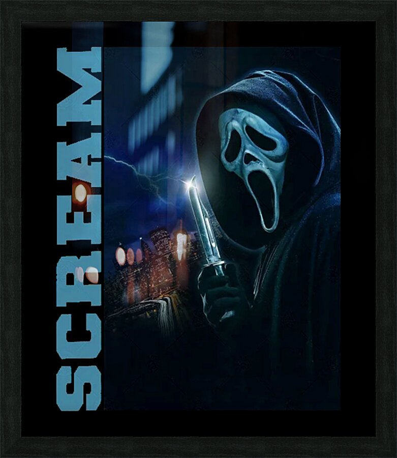 Scream 10 Picture Frame print