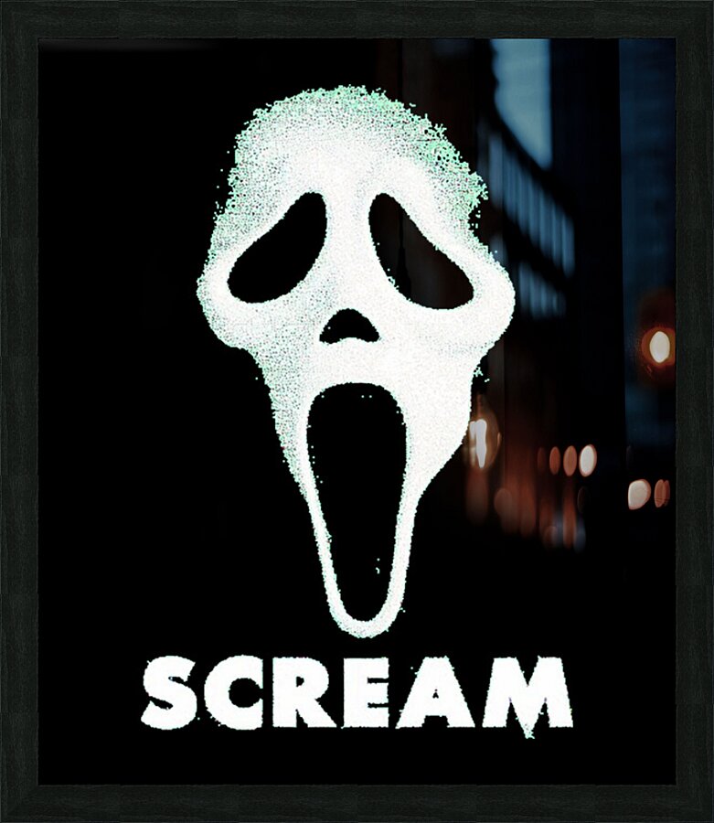 Scream 24 Picture Frame print