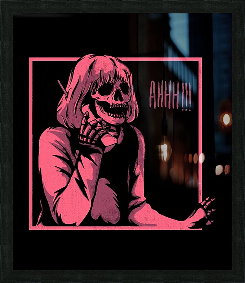 Scream 28 Picture Frame print