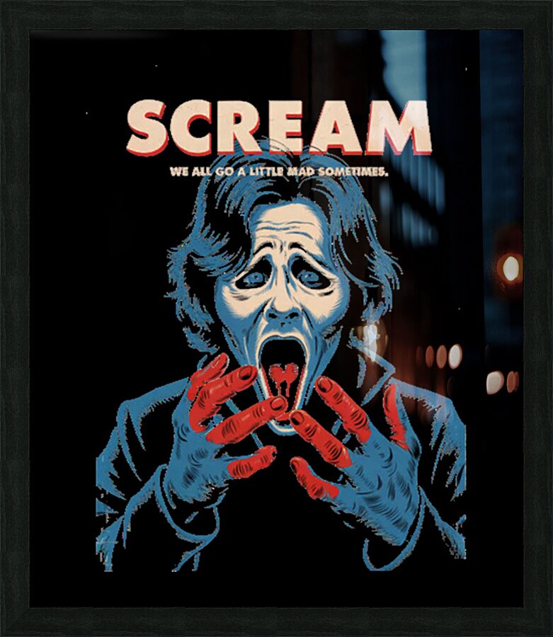 Scream 29 Picture Frame print