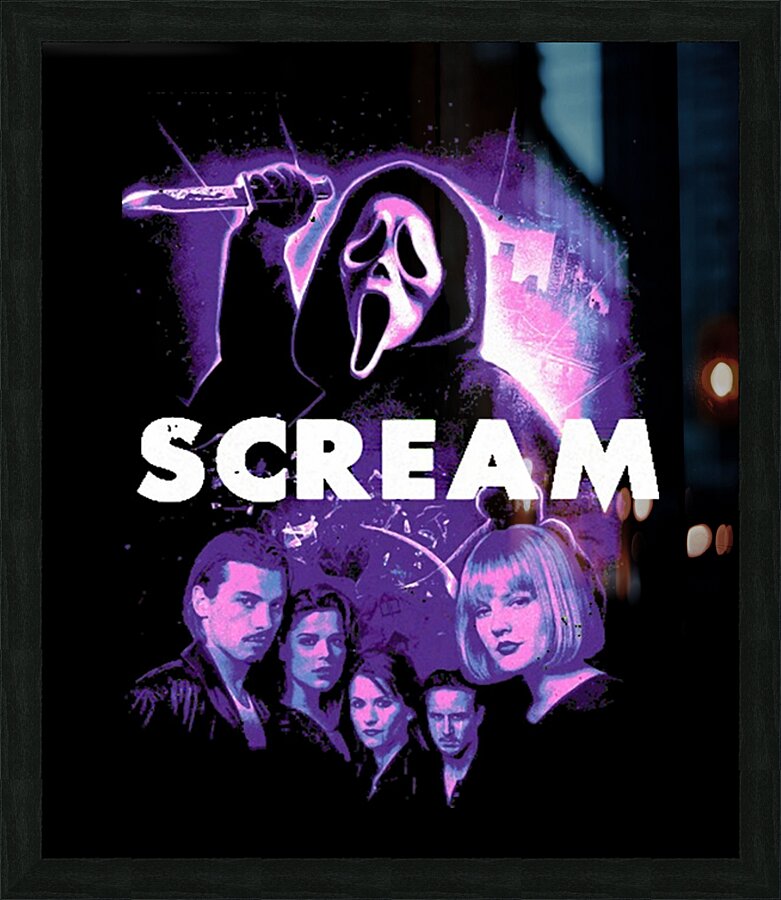 Scream 31 Picture Frame print