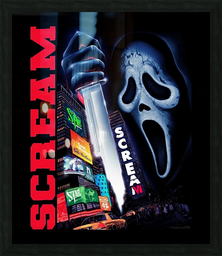 Scream 36 Picture Frame print