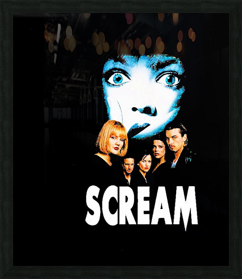 Scream 37 Picture Frame print