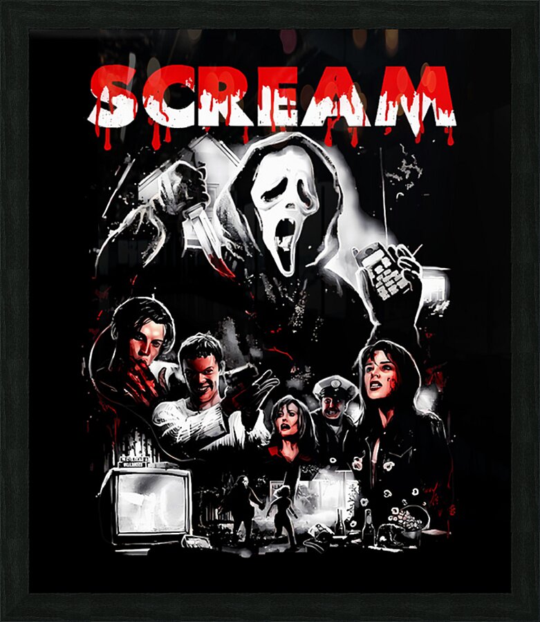 Scream 39 Picture Frame print