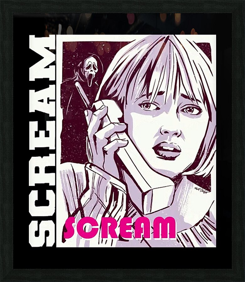 Scream 41 Picture Frame print