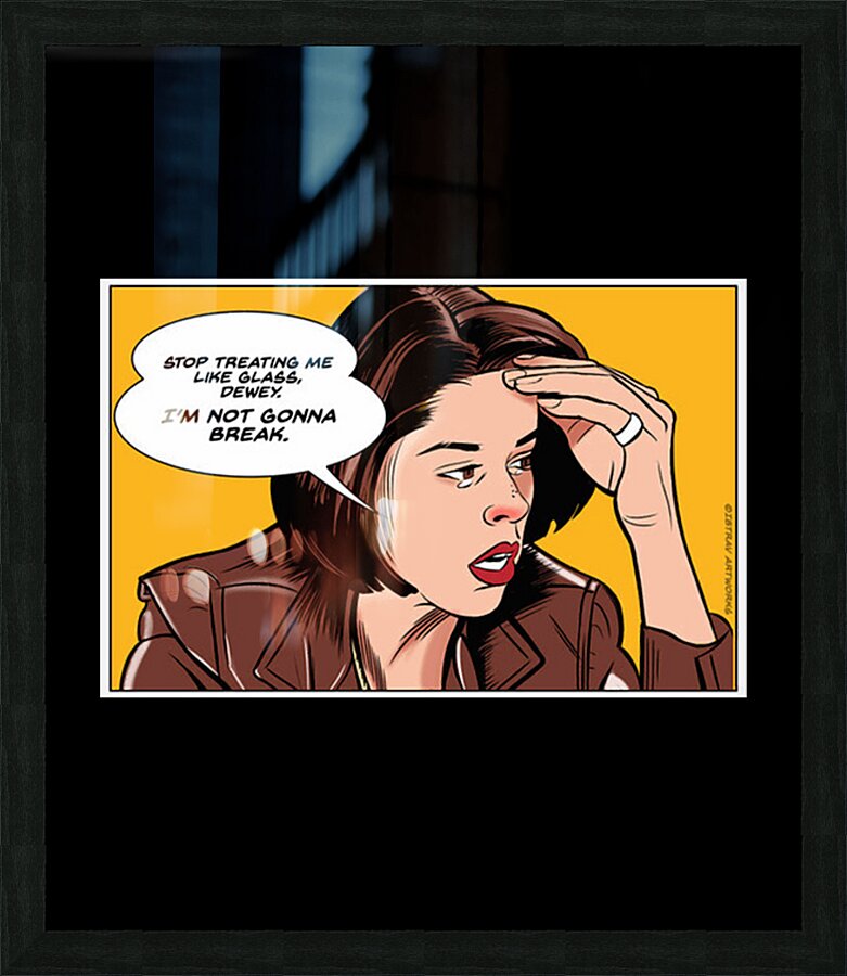 Scream 45 Picture Frame print