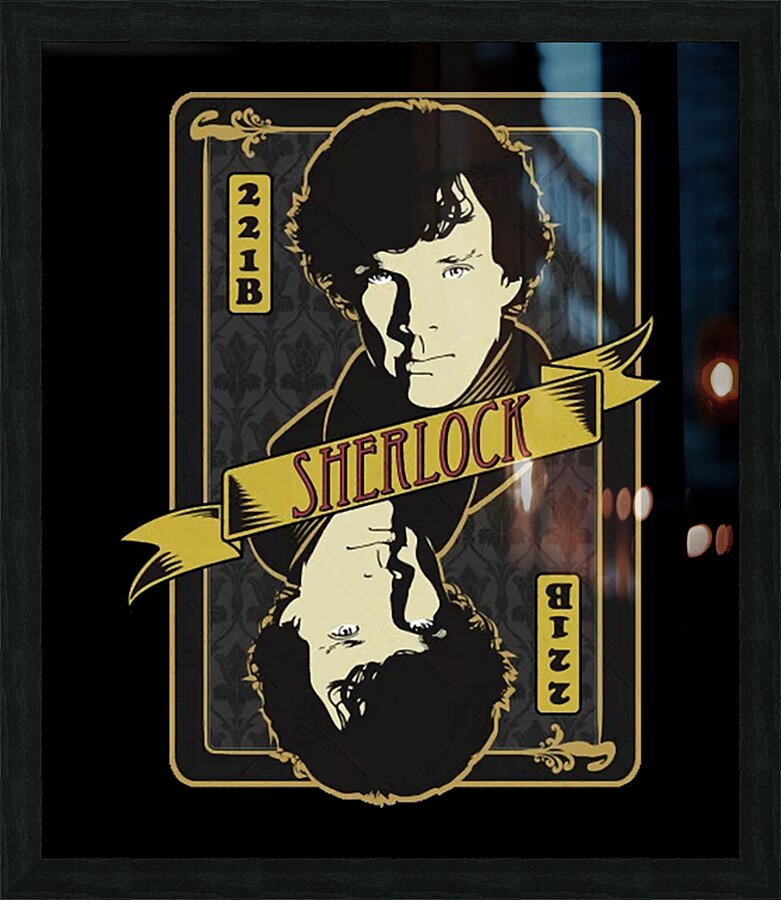 Sherlock Holmes 14 Picture Frame print
