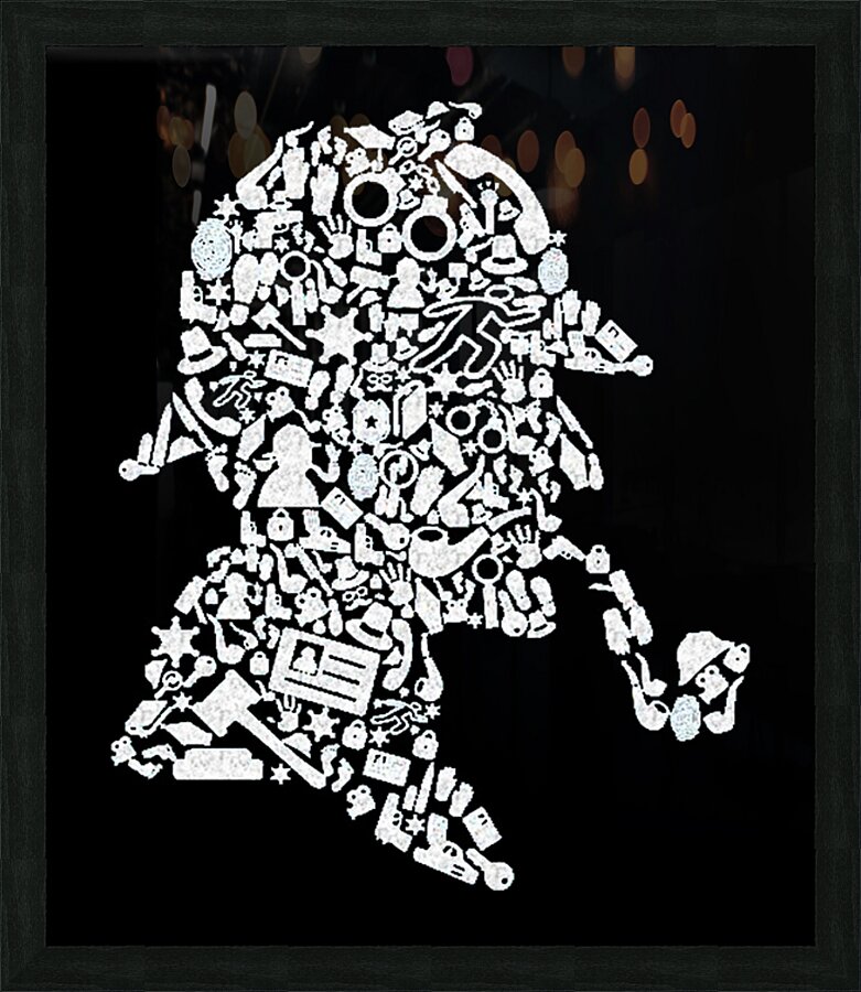 Sherlock Holmes 16 Picture Frame print