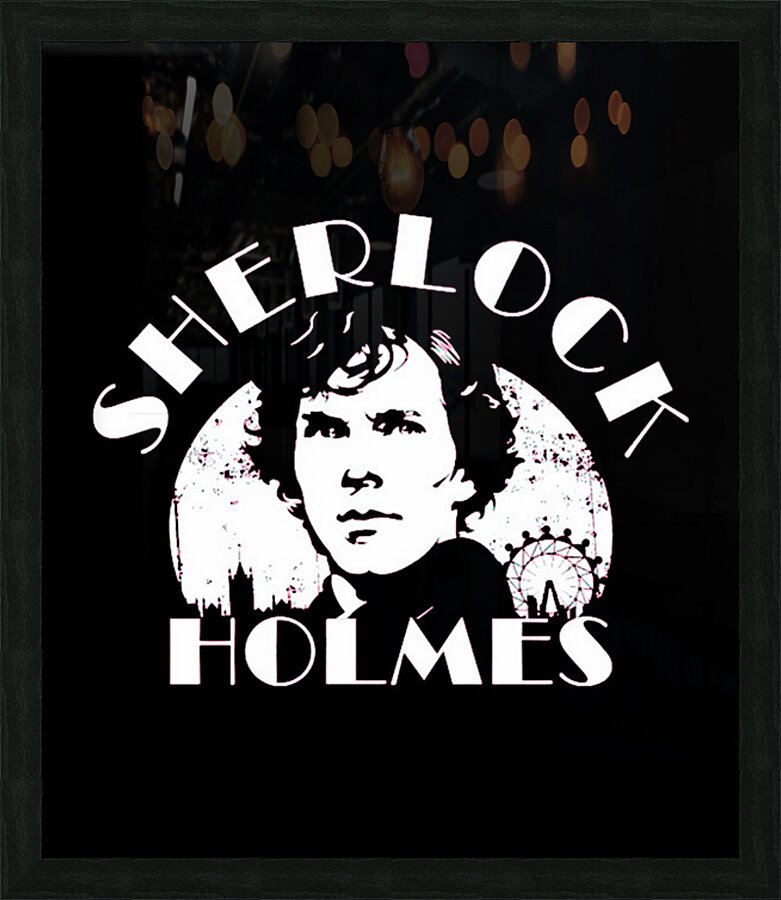 Sherlock Holmes 21 Picture Frame print