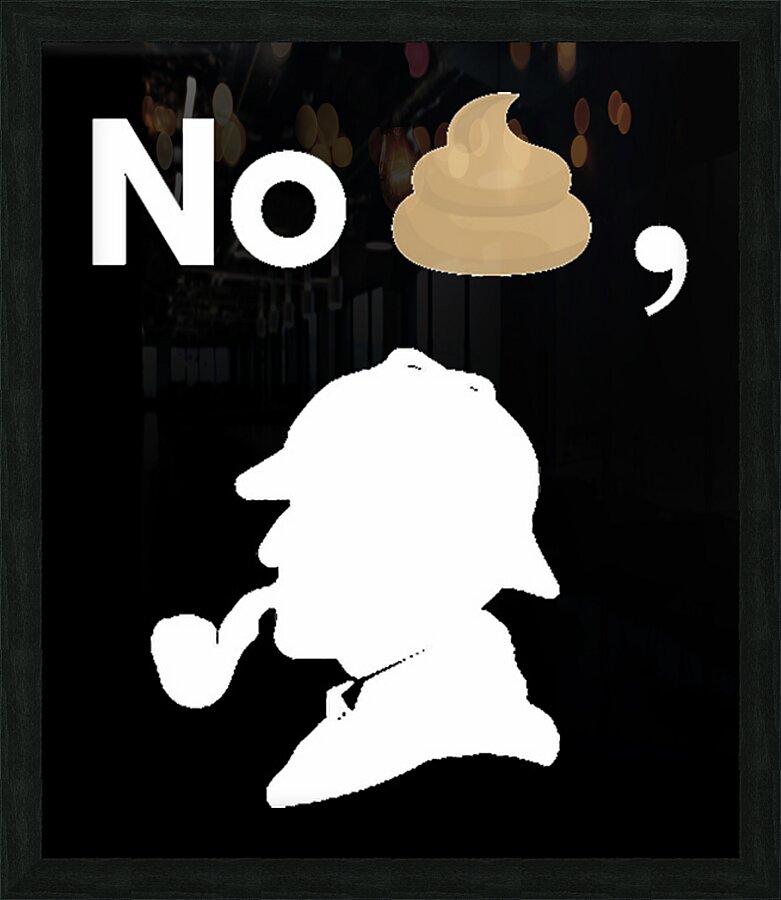 Sherlock Holmes 43 Picture Frame print