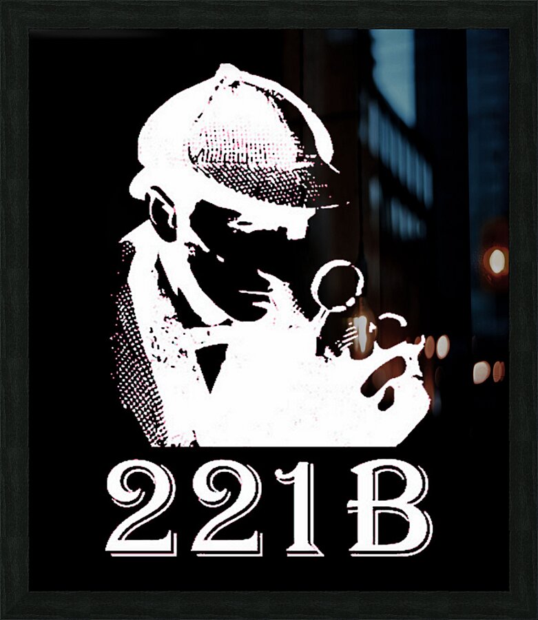Sherlock Holmes 75 Picture Frame print