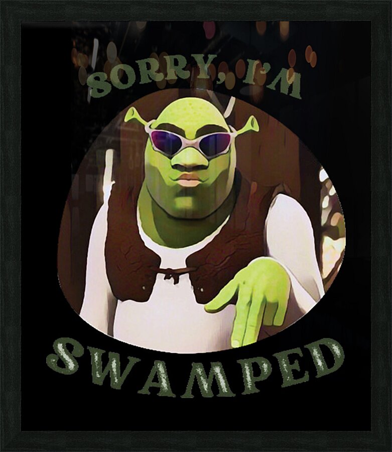 Shrek 2 Picture Frame print