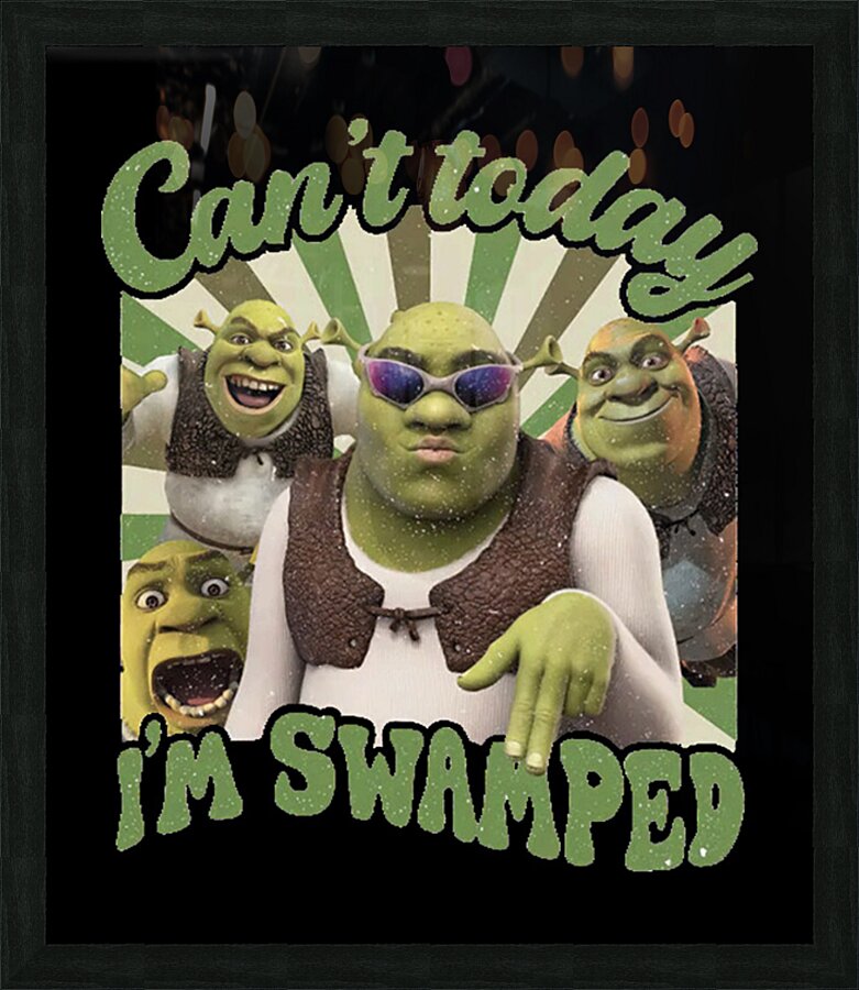 Shrek 6 Picture Frame print