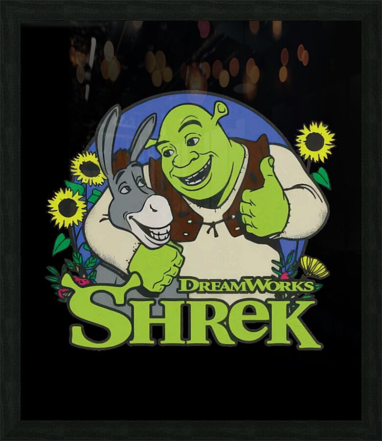Shrek 21 Picture Frame print