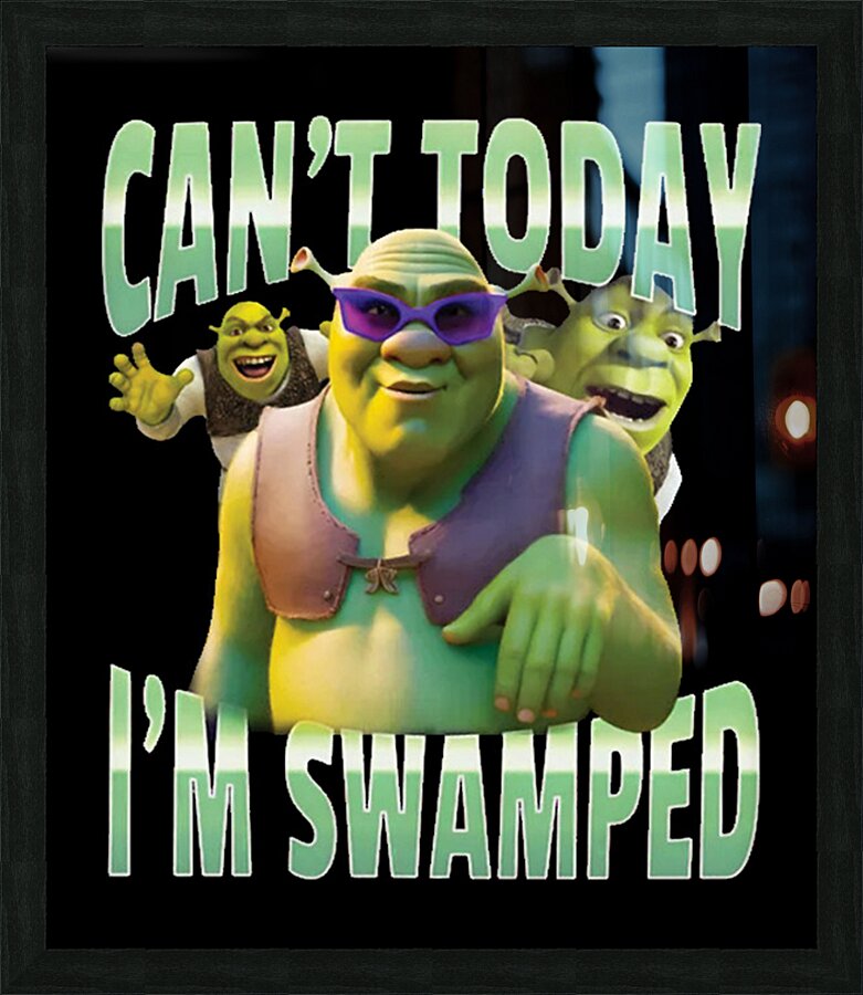 Shrek 23 Picture Frame print