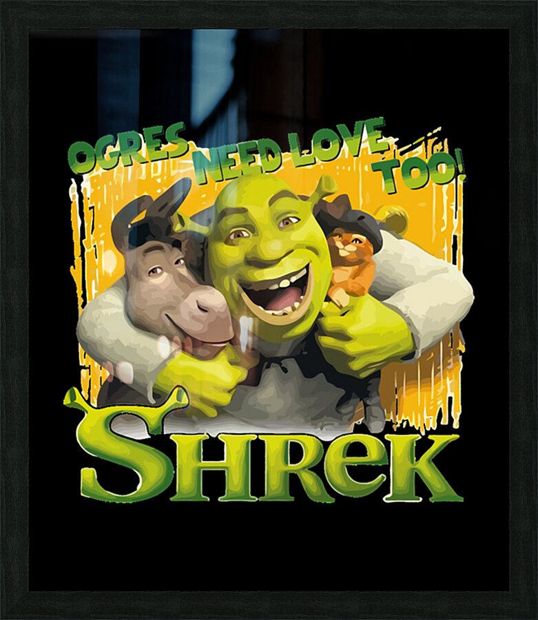 Shrek 26 Picture Frame print