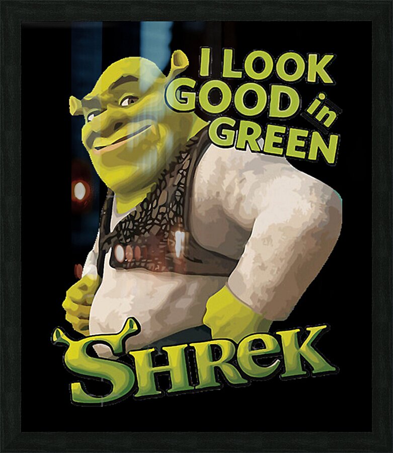 Shrek 29 Picture Frame print