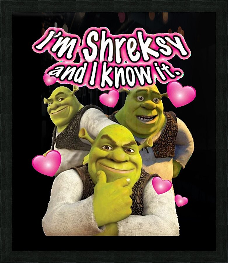Shrek 33 Picture Frame print