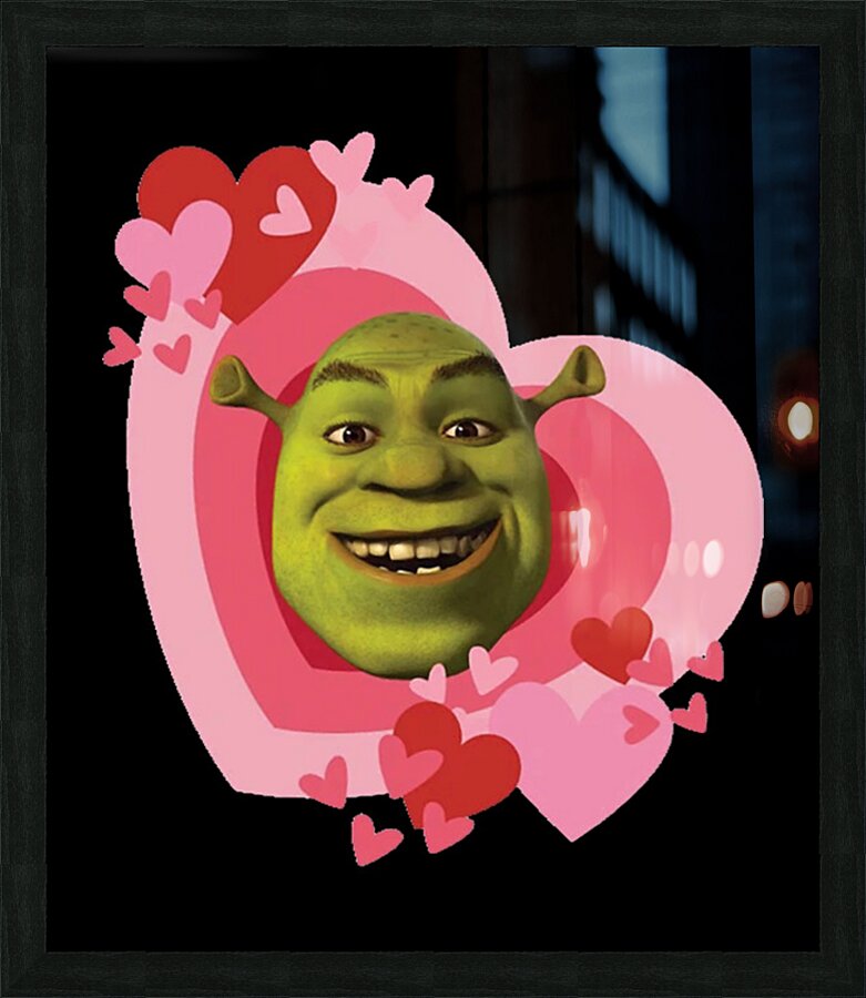 Shrek 35 Picture Frame print