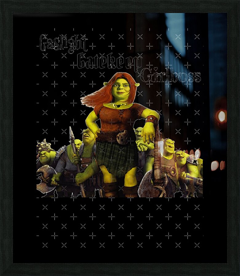 Shrek 37 Picture Frame print
