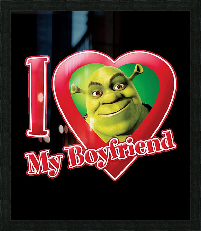 Shrek 39 Picture Frame print