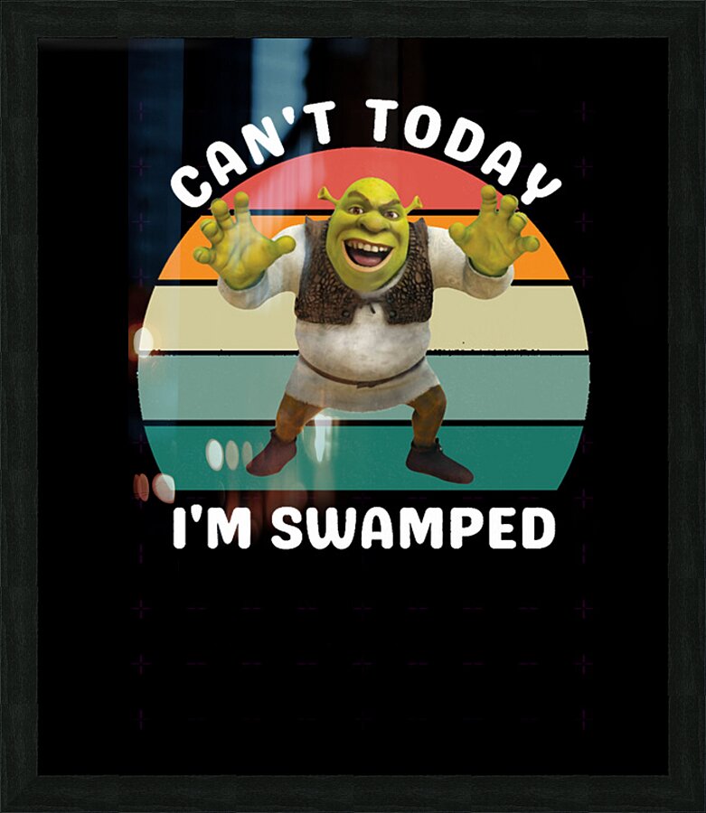 Shrek 42 Picture Frame print
