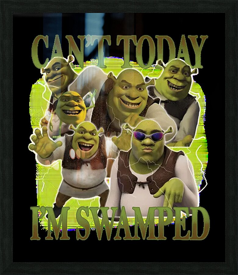Shrek 43 Picture Frame print