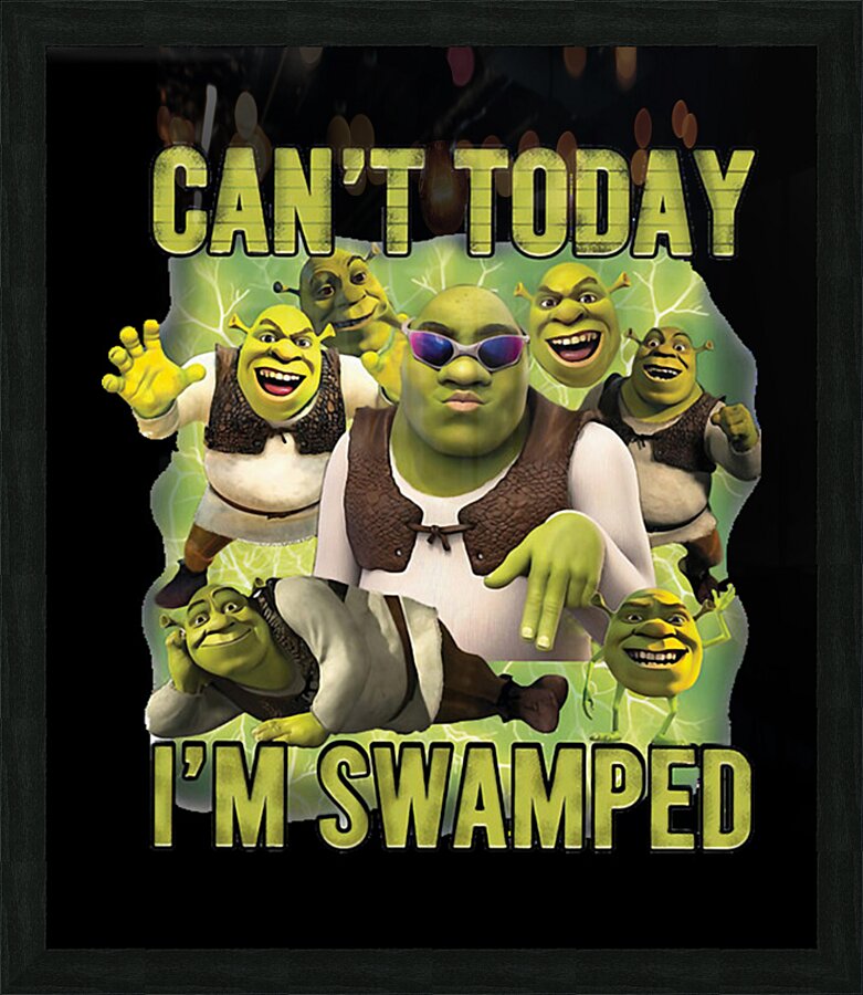 Shrek 44 Picture Frame print