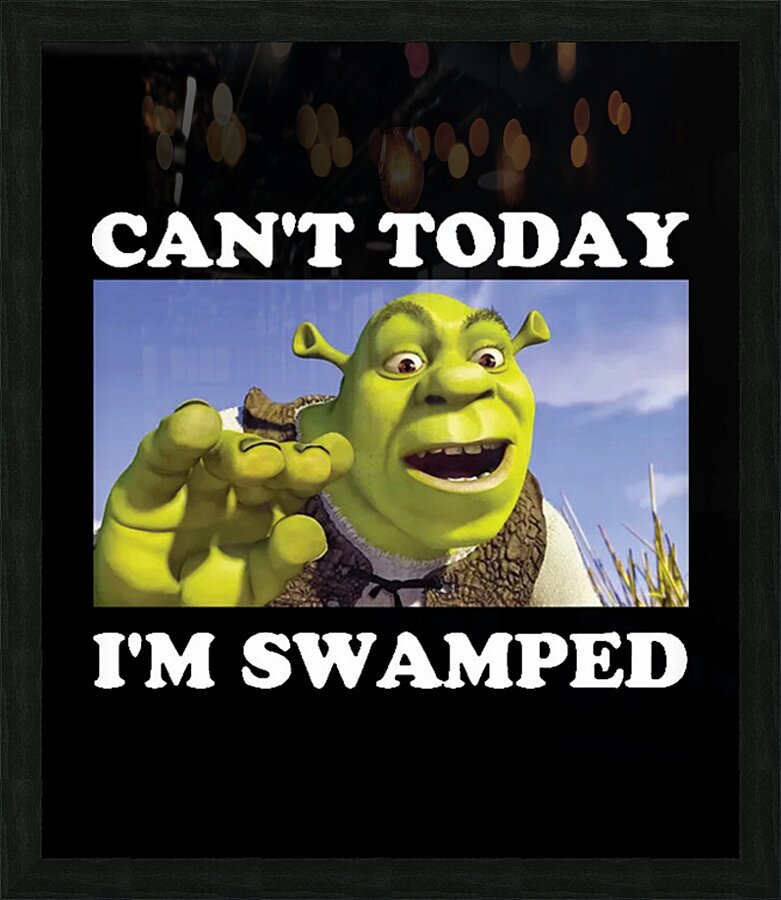 Shrek 46 Picture Frame print