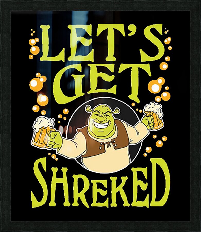 Shrek 48 Picture Frame print