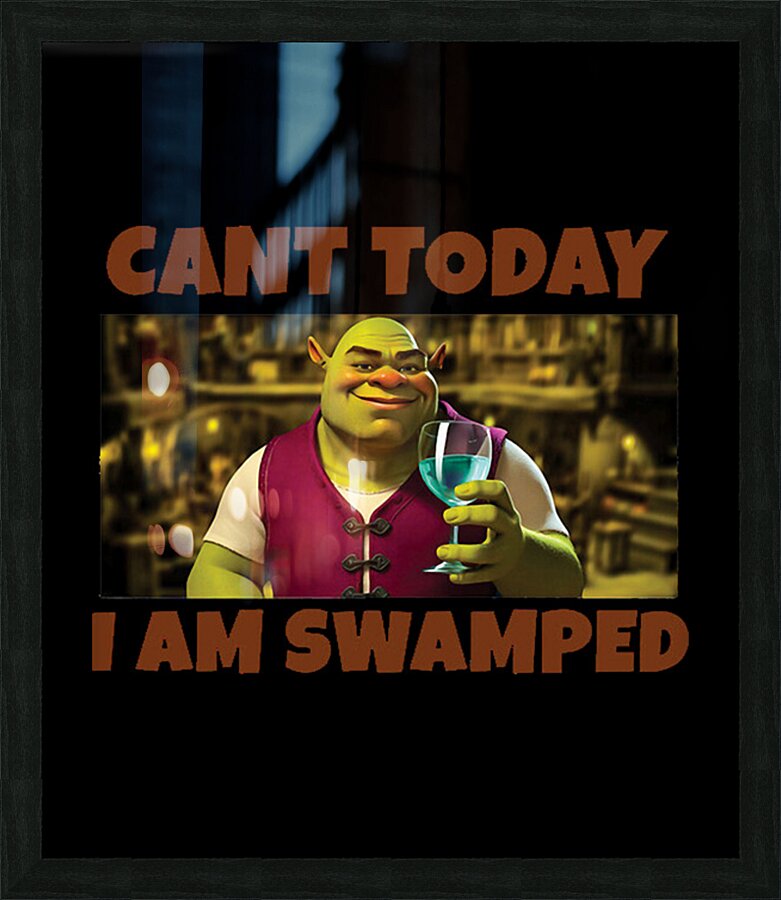 Shrek 55 Picture Frame print
