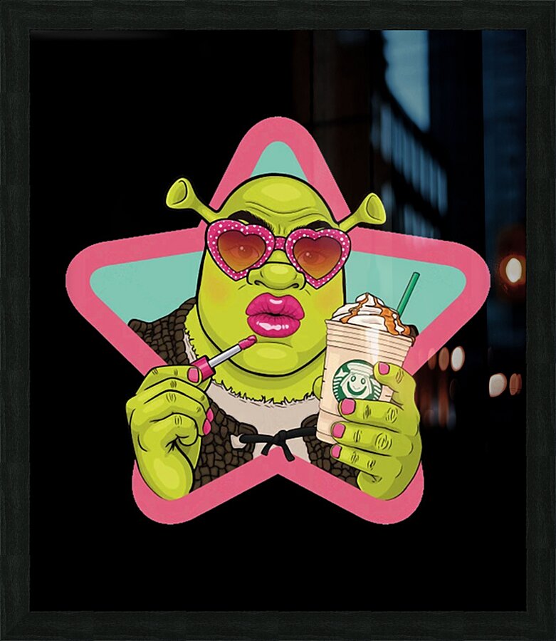 Shrek 56 Picture Frame print