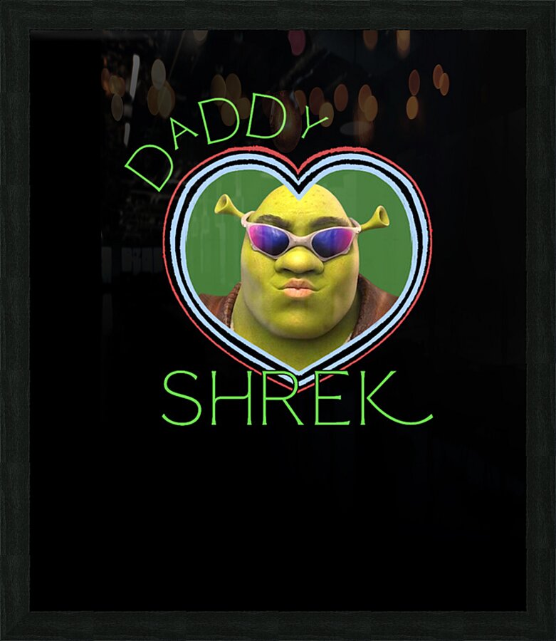 Shrek 57 Picture Frame print