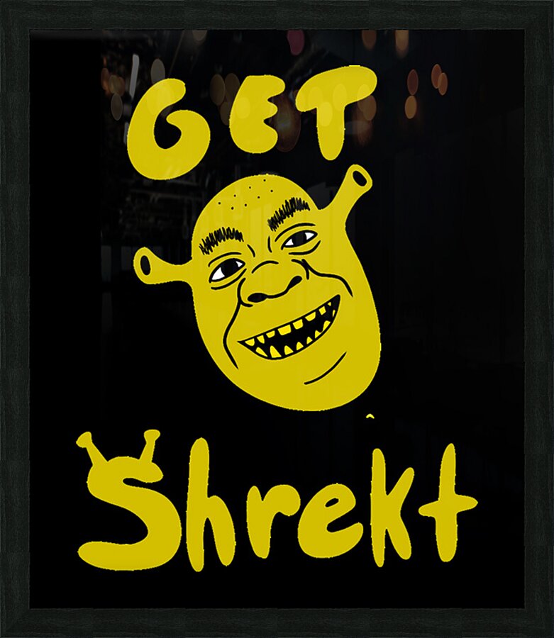 Shrek 58 Picture Frame print