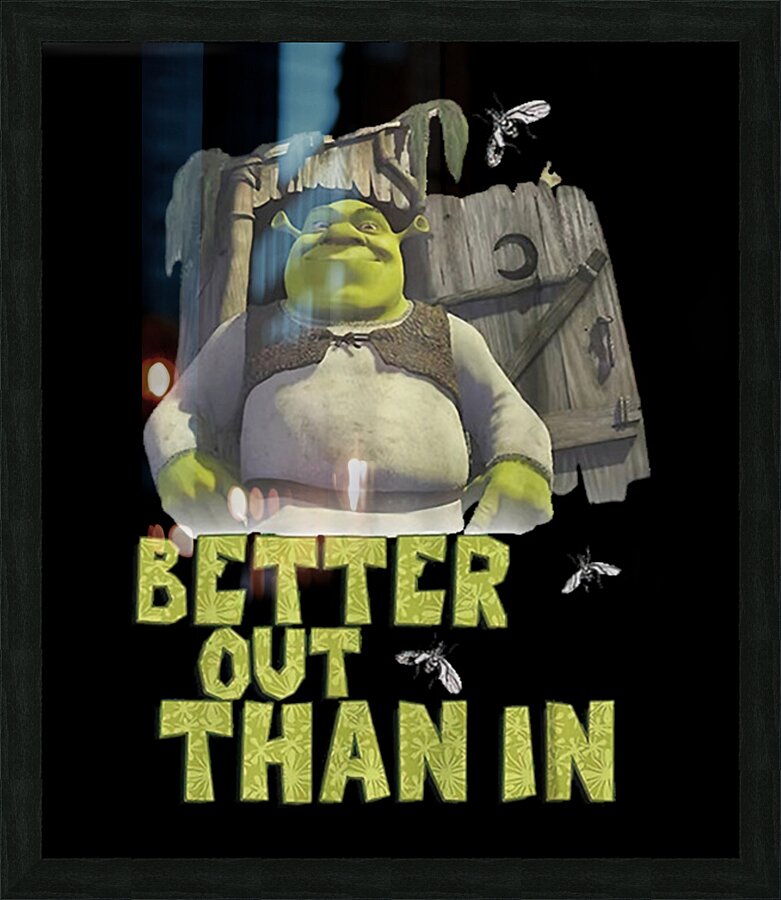 Shrek 59 Picture Frame print