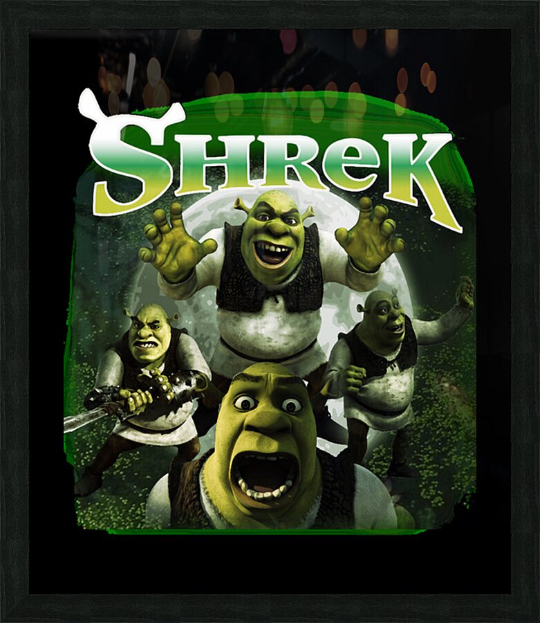 Shrek 4 Picture Frame print