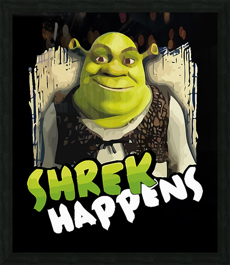 Shrek 5 Picture Frame print
