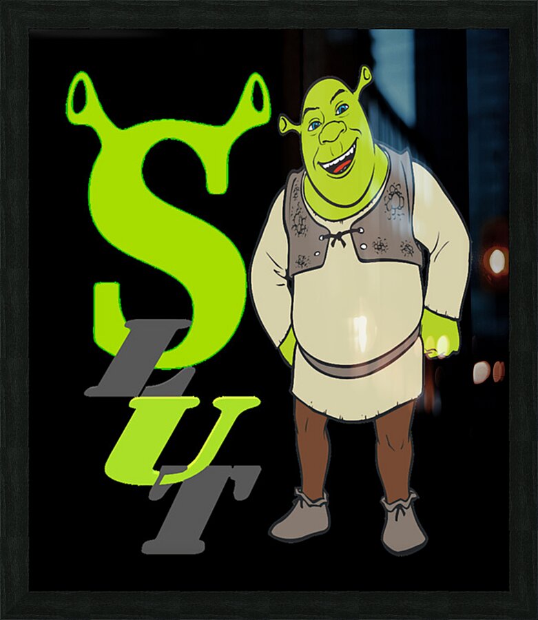 Shrek 6 Picture Frame print