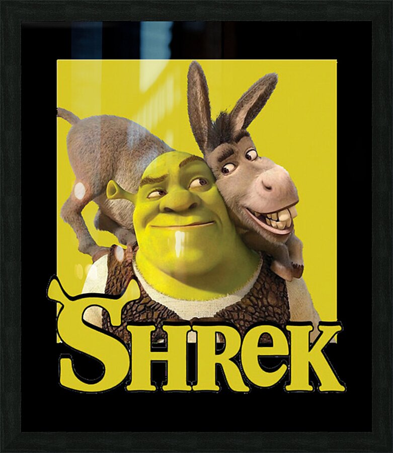 Shrek 10 Picture Frame print