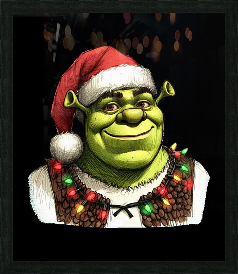 Shrek 11 Picture Frame print