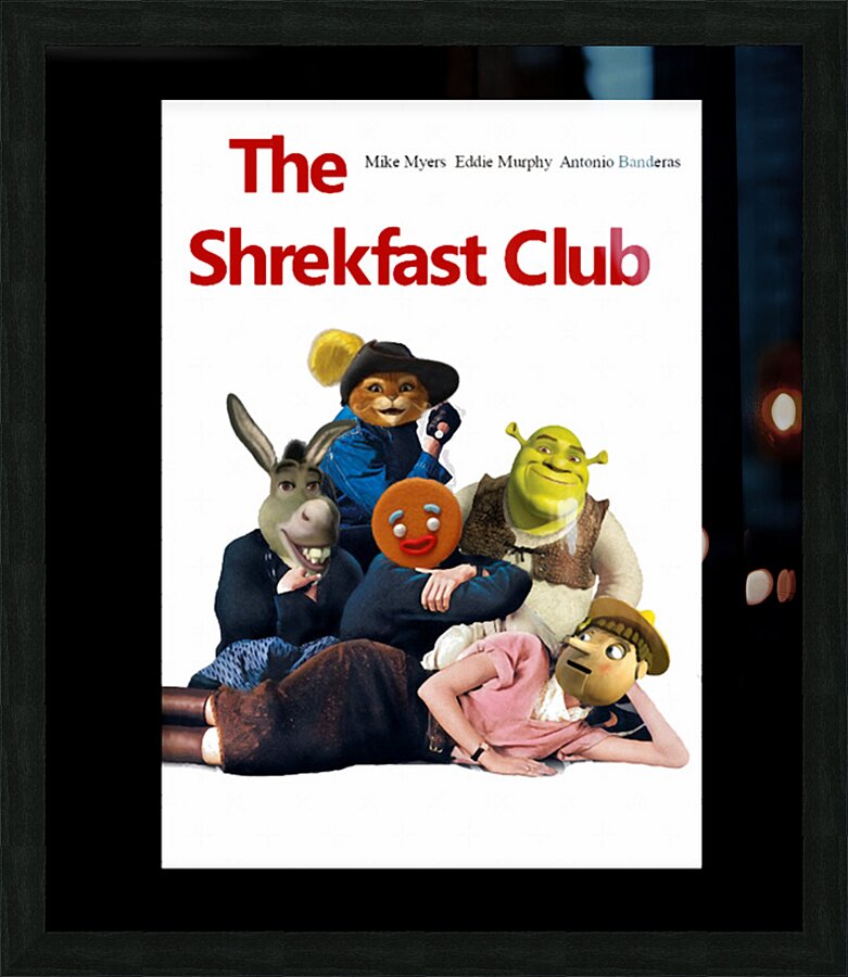 Shrek 12 Picture Frame print