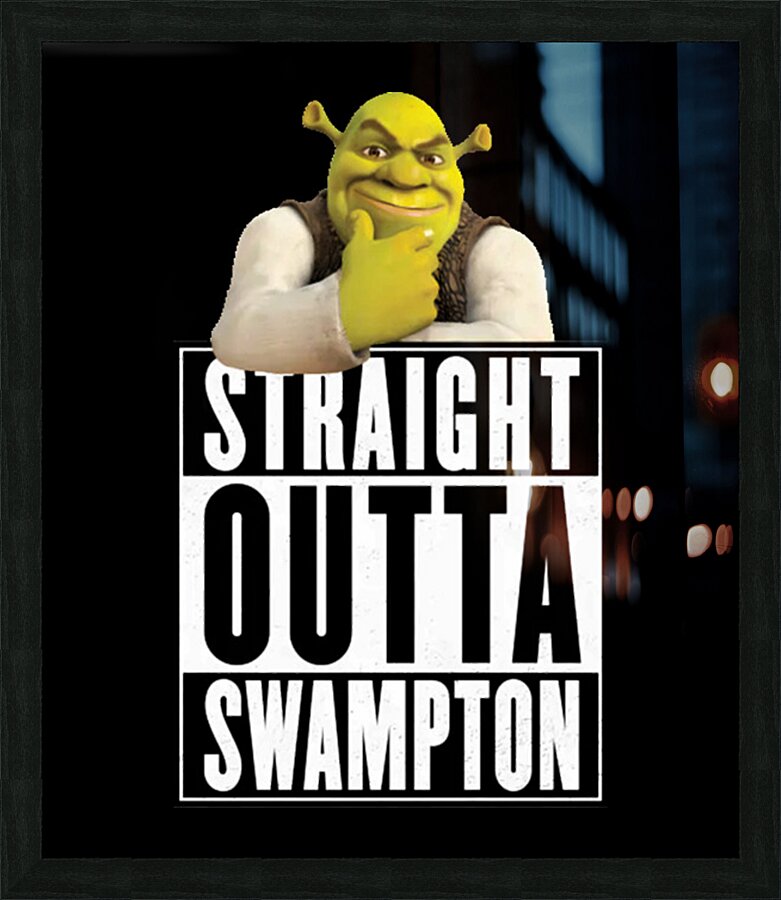 Shrek 15 Picture Frame print