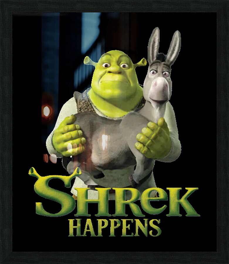 Shrek 17 Picture Frame print
