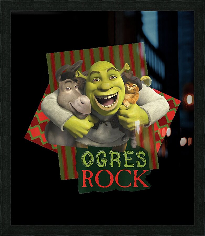 Shrek 20 Picture Frame print