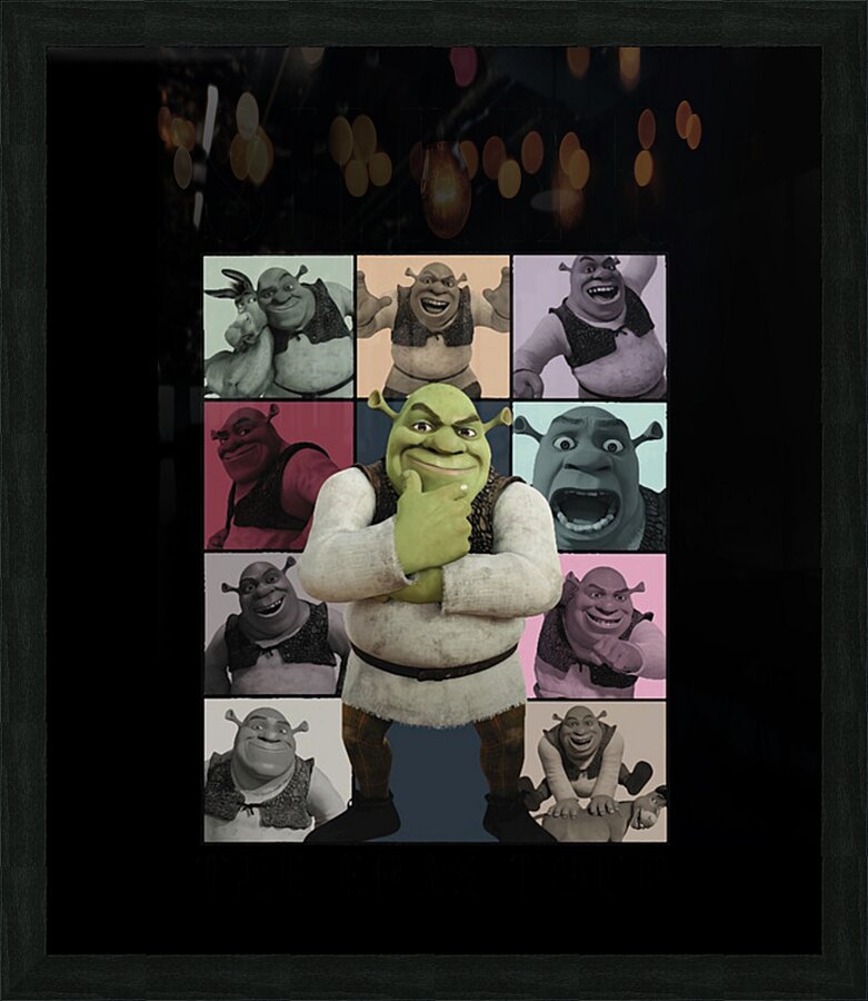 Shrek 22 Picture Frame print