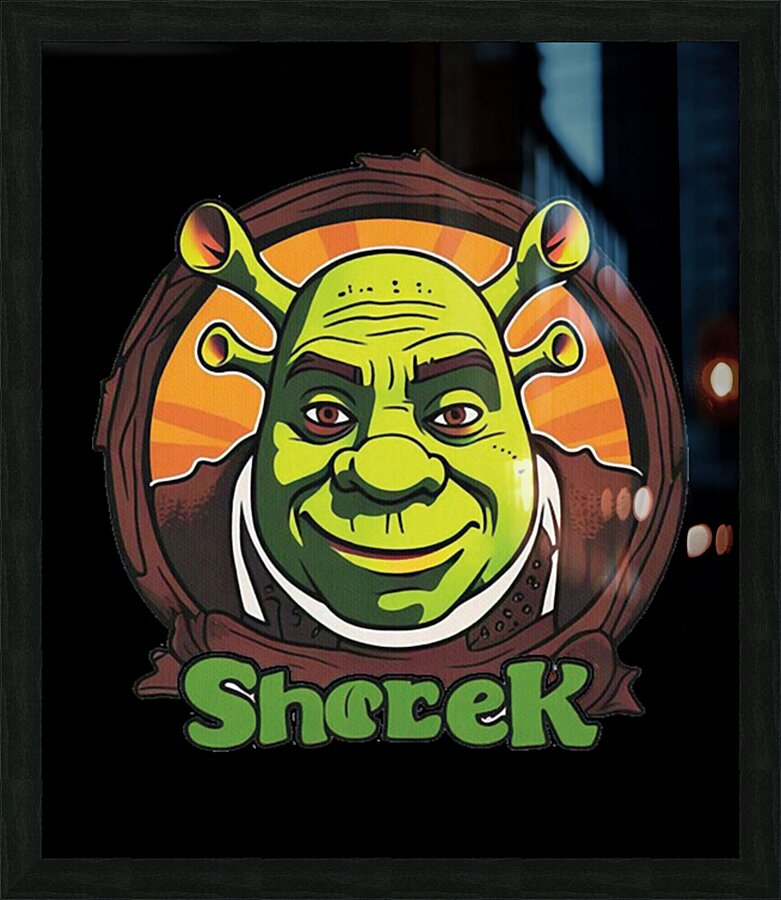 Shrek 28 Picture Frame print