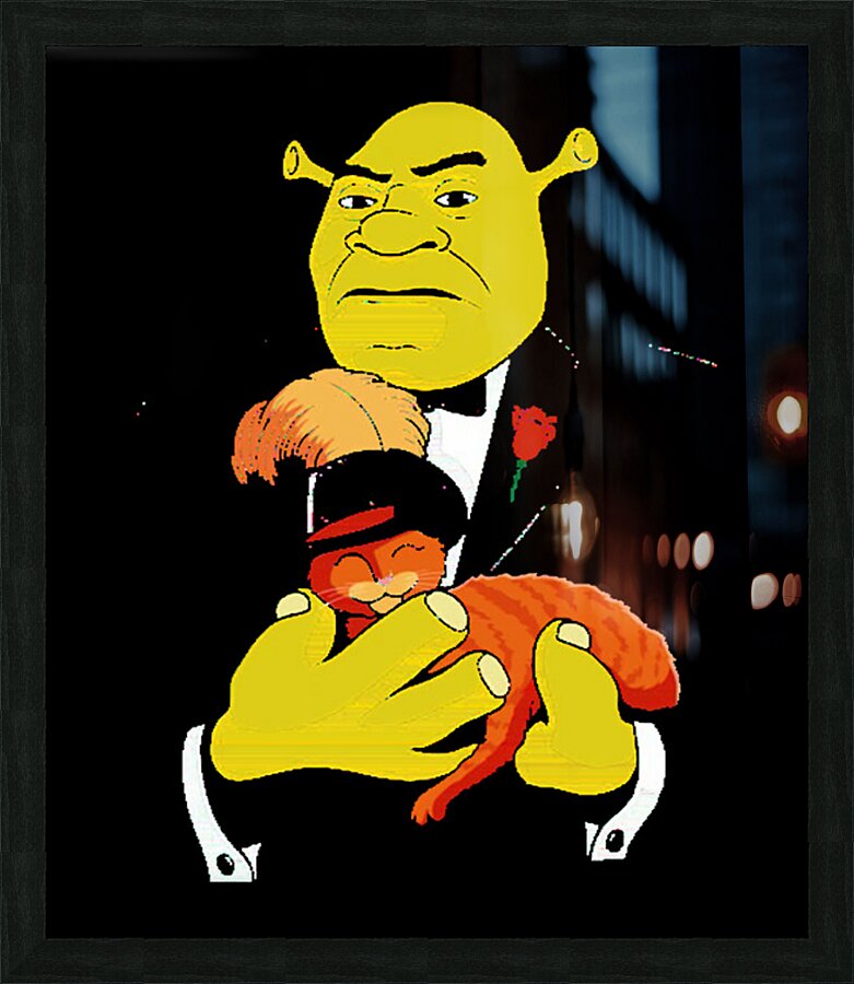 Shrek 30 Picture Frame print