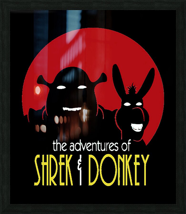 Shrek 31 Picture Frame print