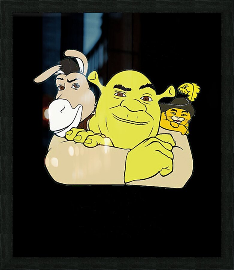 Shrek 32 Picture Frame print