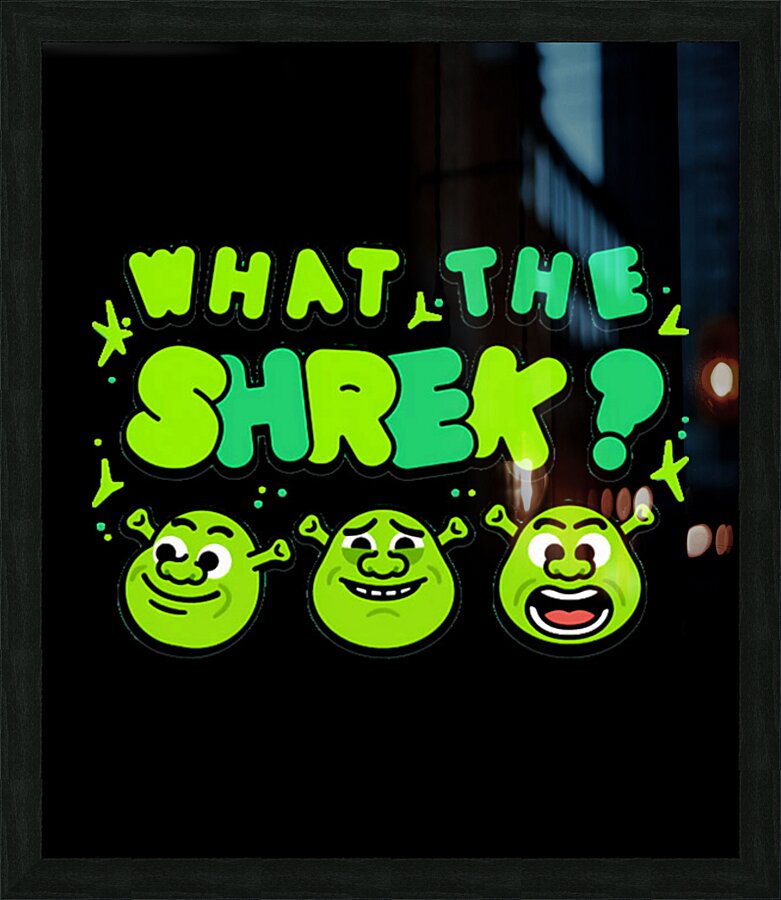Shrek 41 Picture Frame print